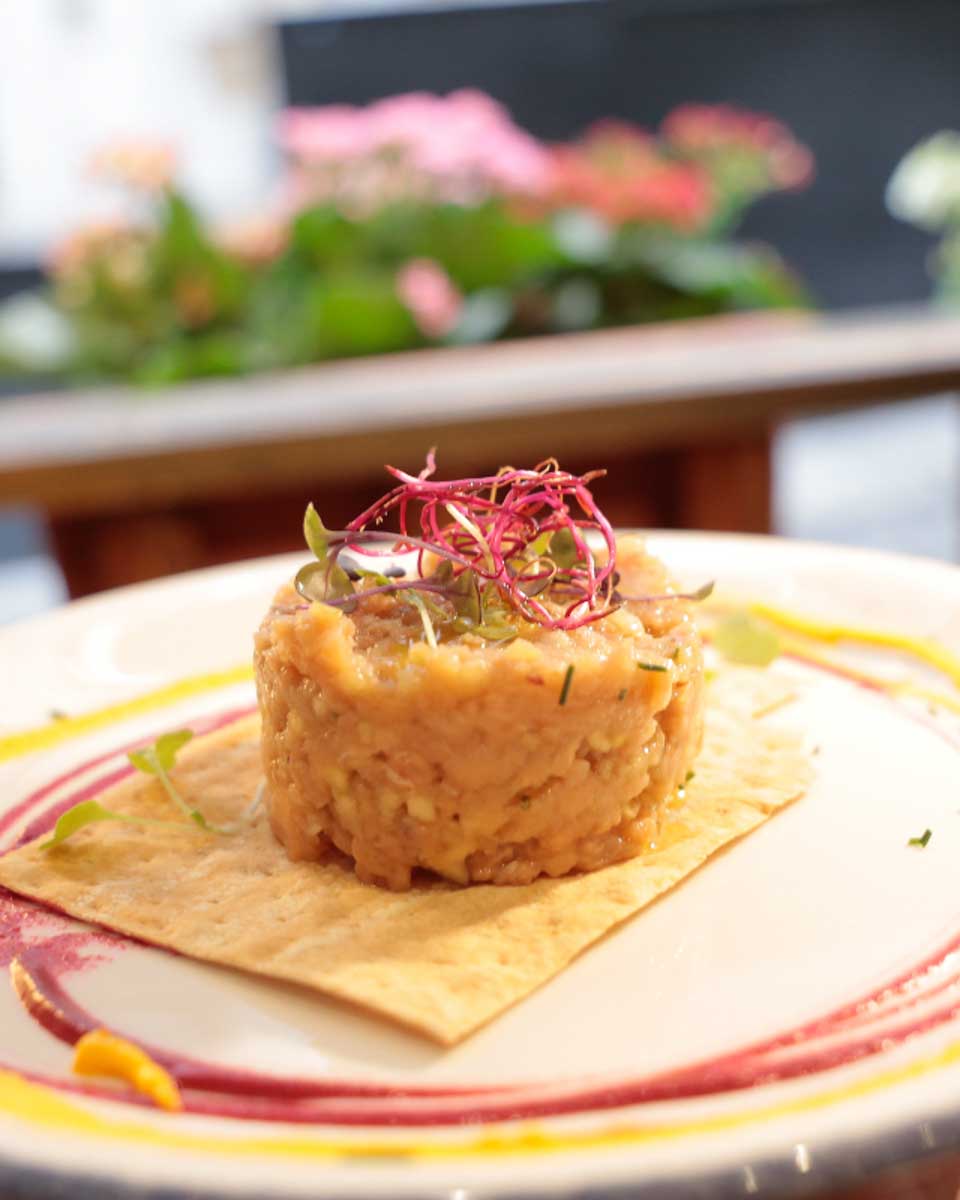 A tapa at Pelayo Bar in Seville Spain
