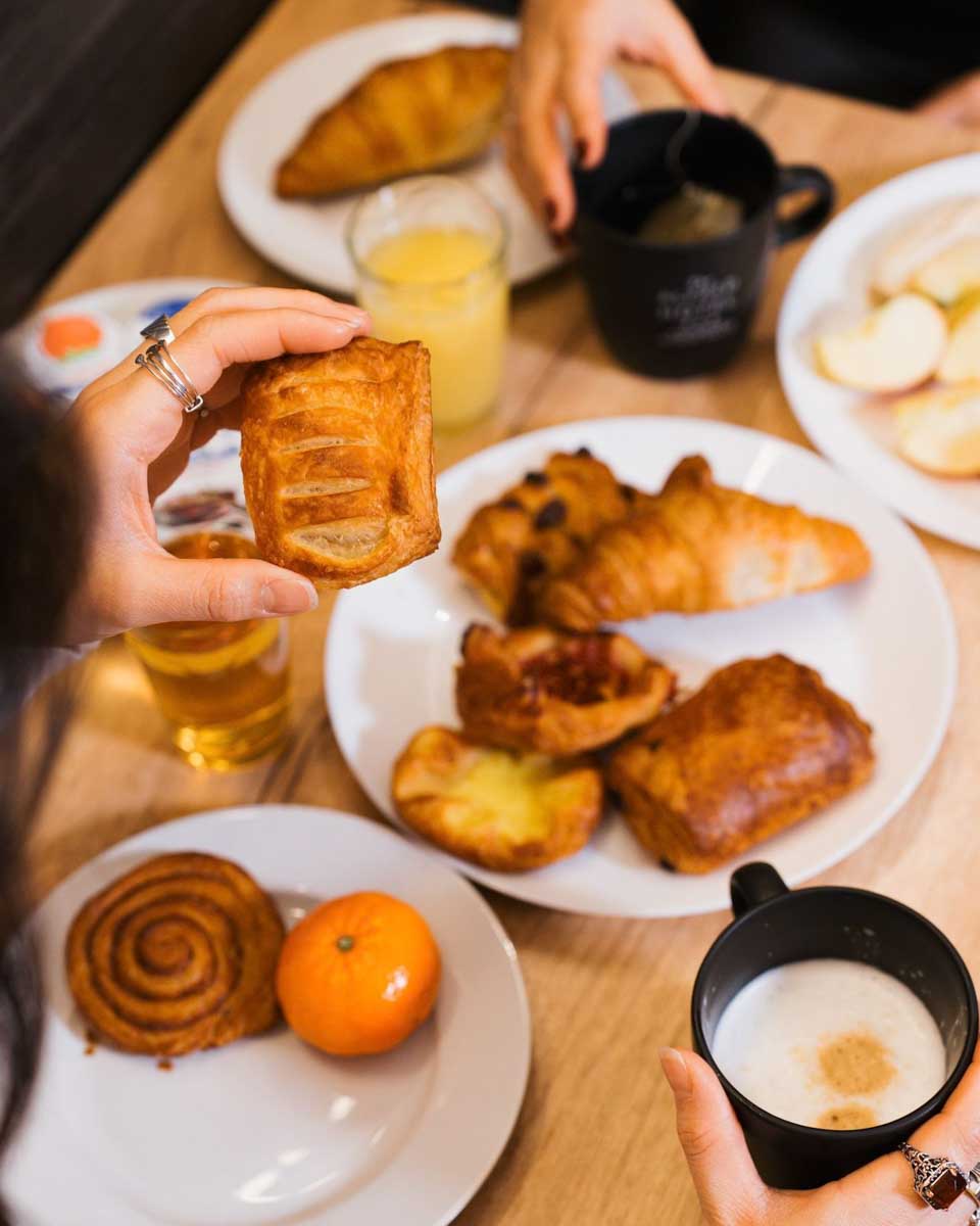 Breakfast at The Alfred Hotel in Amsterdam