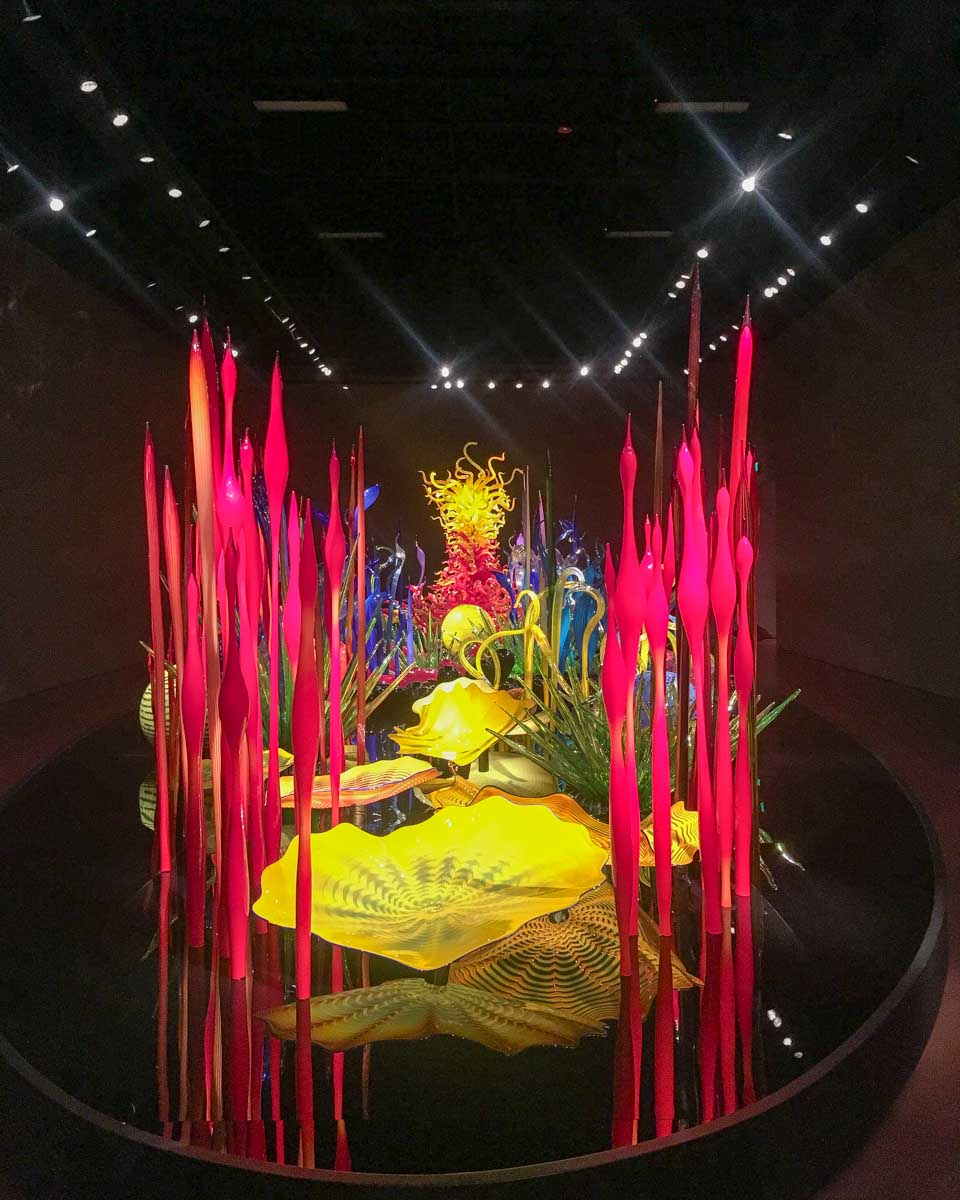 Chihuly Glass Garden in Seattle Washington