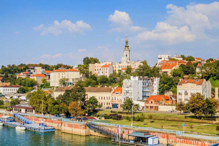 Cityscape of Belgrade Serbia