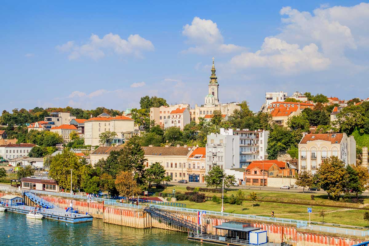 Cityscape of Belgrade Serbia