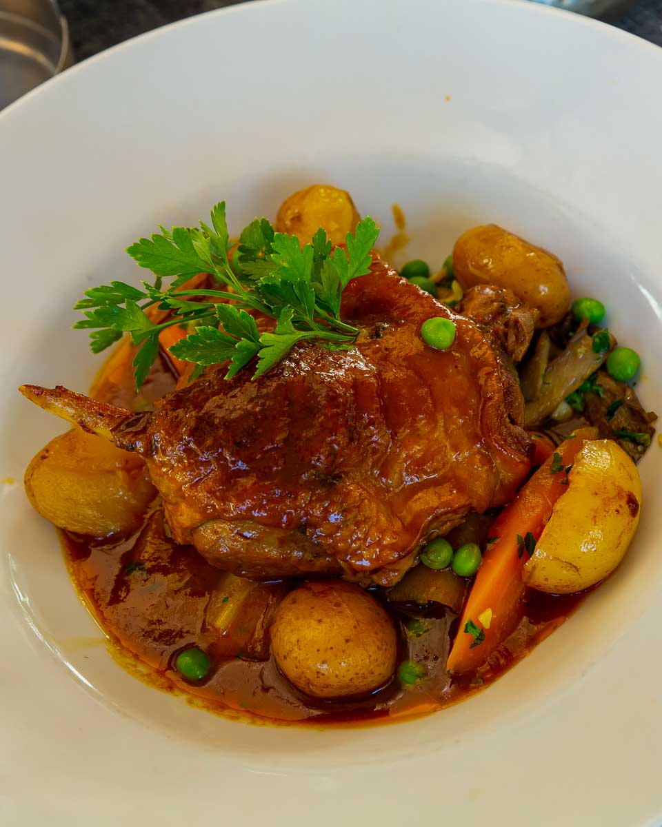 Dinner-eaten-at-The Grizzly House in Banff Alberta