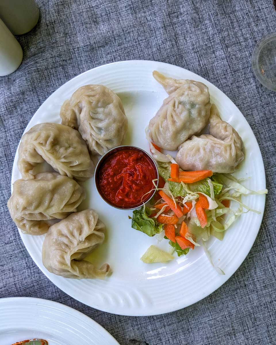 Dumplings eaten in the San Francisco Chinatown California