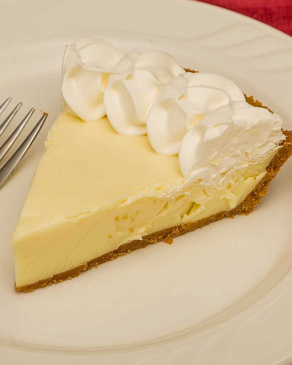 Key lime pie eaten on a food tour in Key West Florida