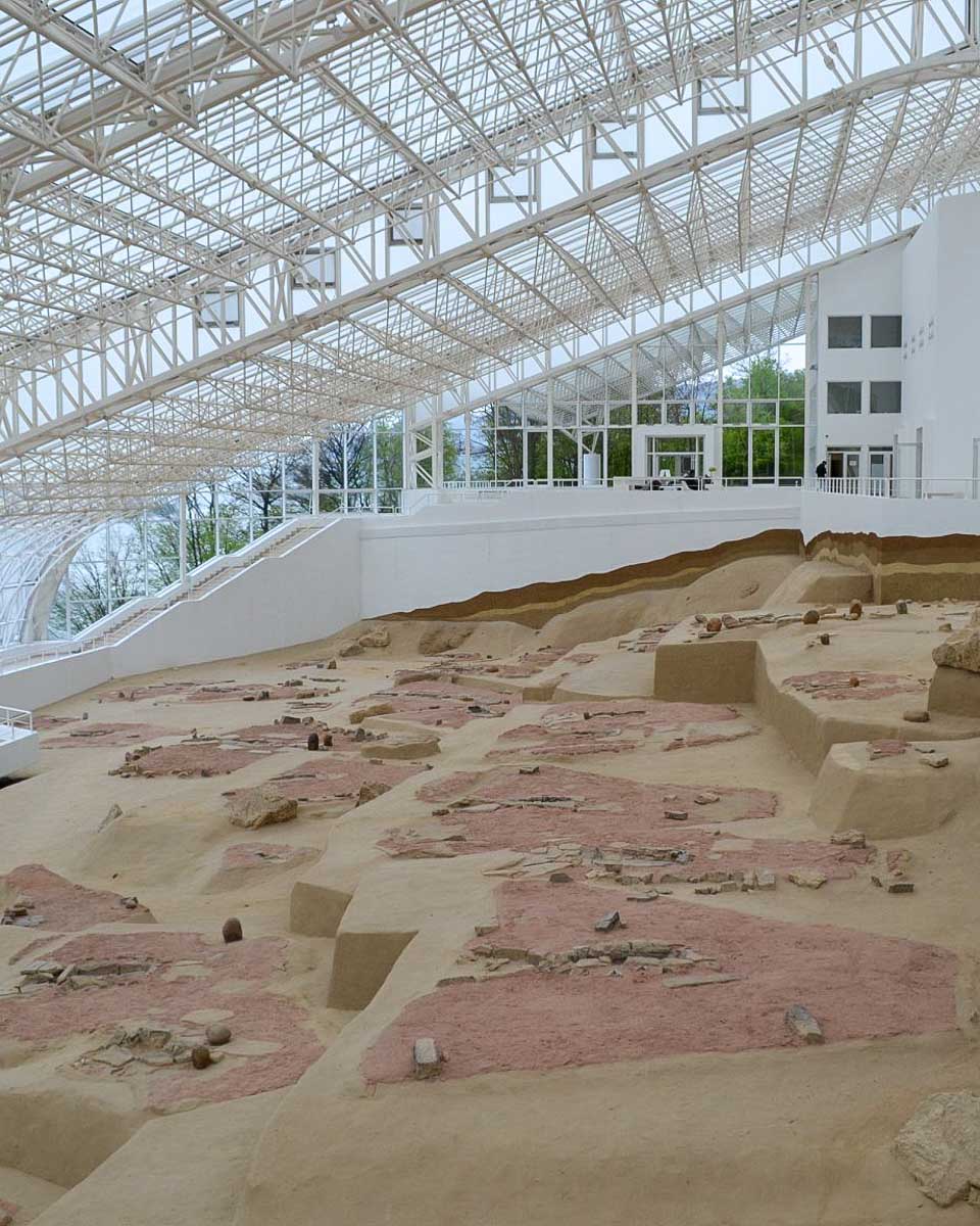 Lepenski Vir at Lepenski Vir seen on a tour from Belgrade Serbia