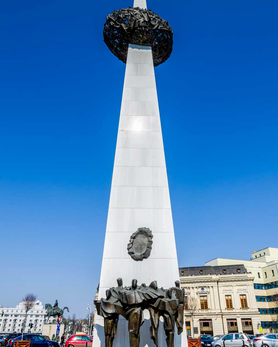 Memorial of Rebirth in Bucharest Romania