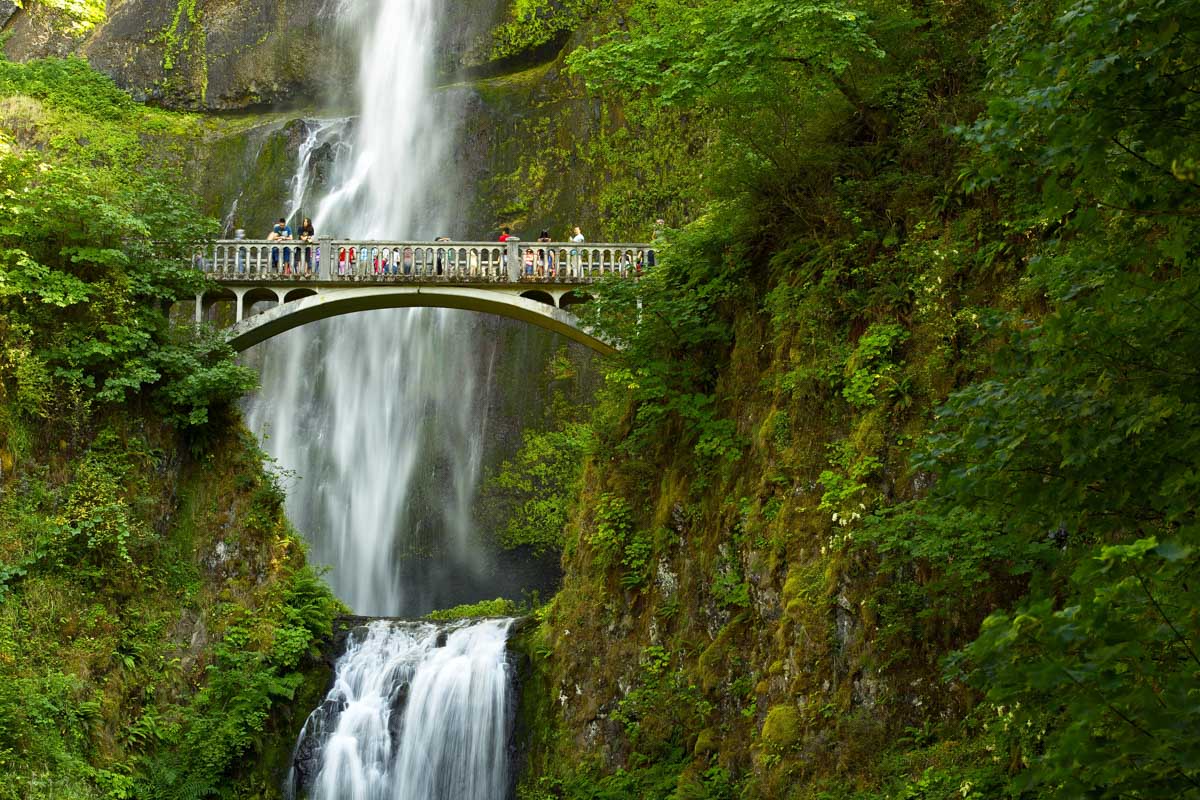 Multnomah Falls in Oregon