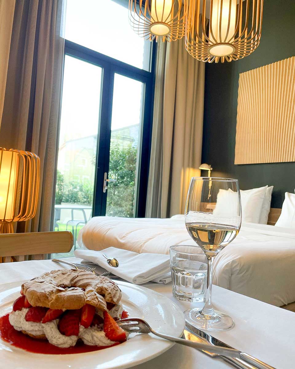 Room service at the Hotel Arena Amsterdam