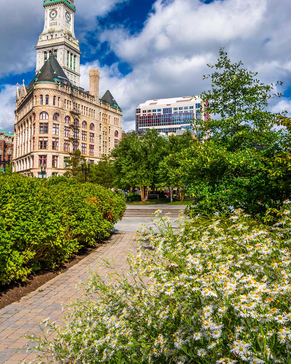 Rose Kennedy Greenway in Boston Massachusetts 1