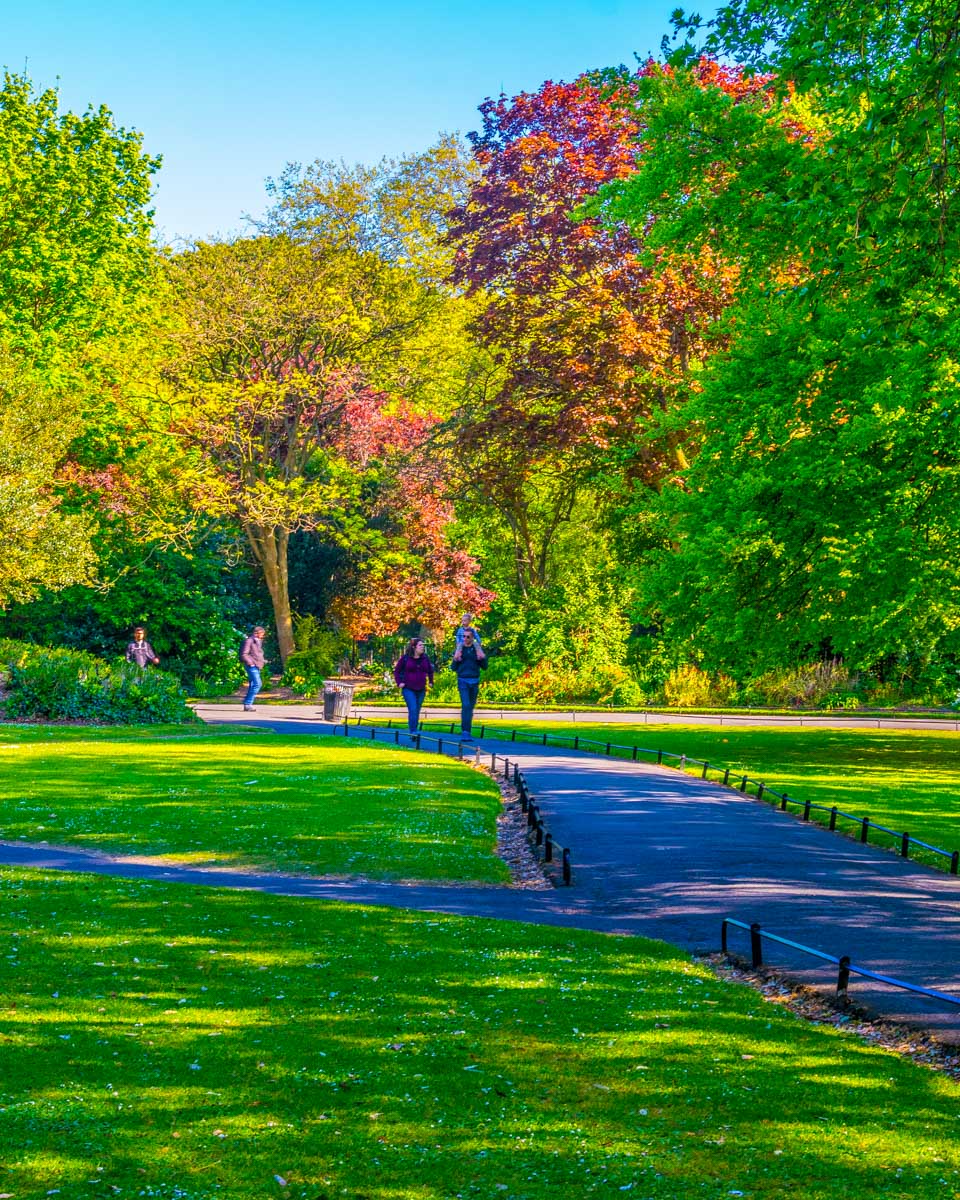 St. Stephen’s Green in Dublin Ireland