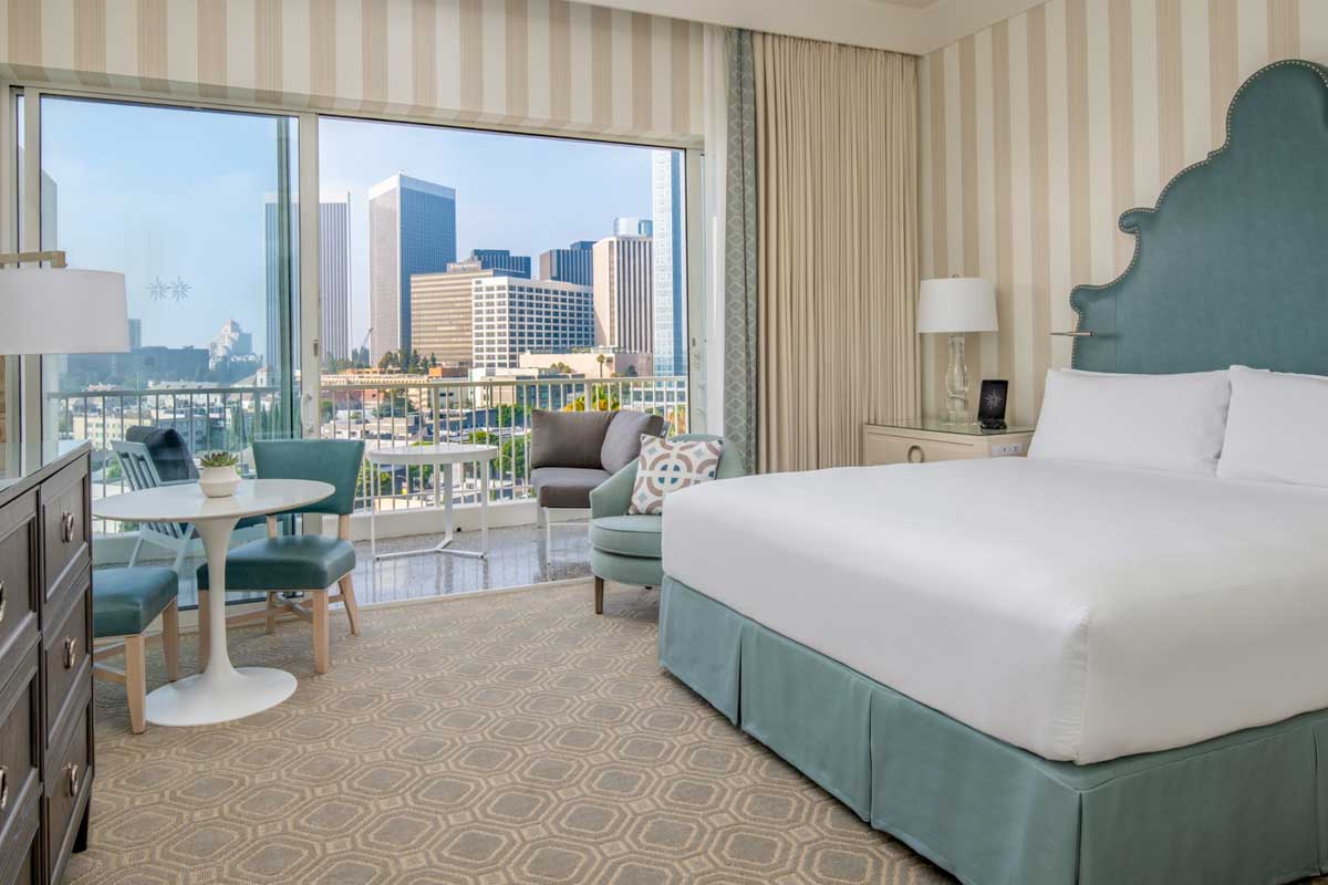 The Beverly Hilton (9876 Wilshire Blvd, Beverly Hills, CA) in Los Angeles California