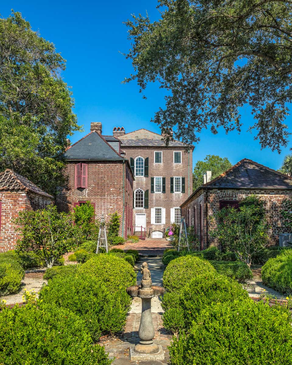 The Heyward-Washington House seen on a history tour of Charleston South Carolina