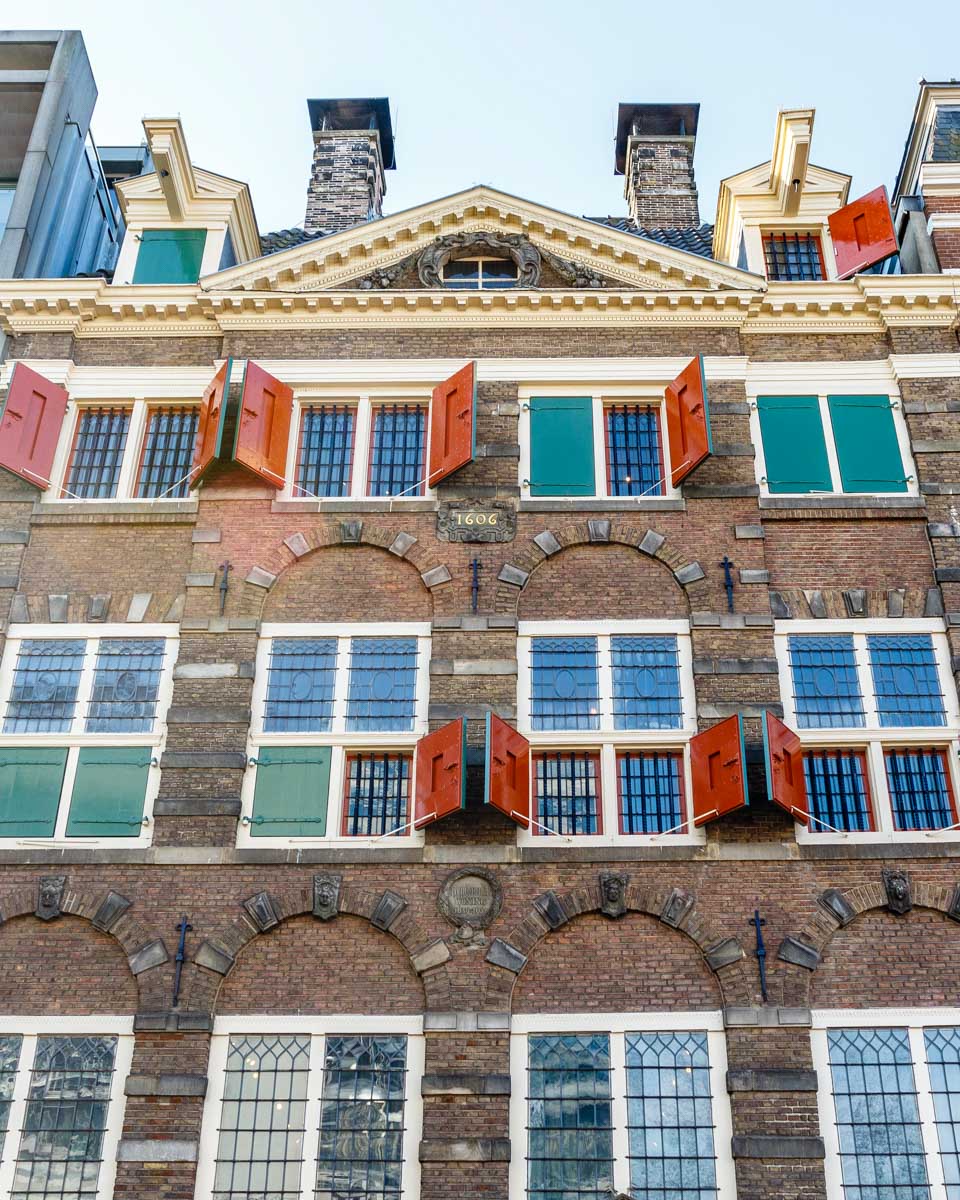The Rembrandt House in Amsterdam Netherlands