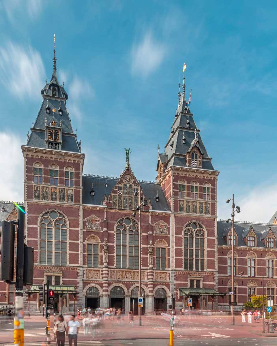 The Rijksmuseum in Amterdam Netherlands