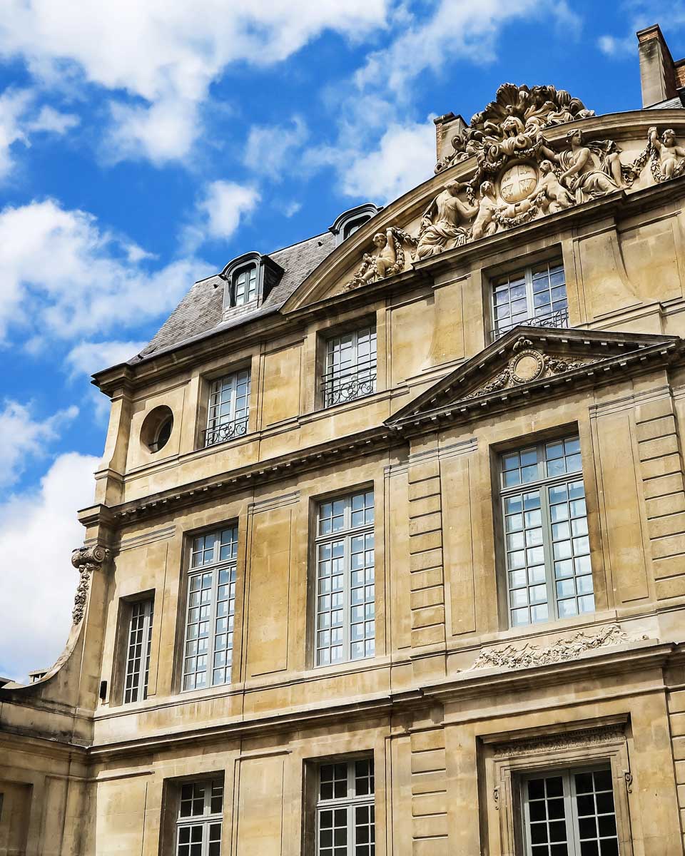 The outside of The Muse Picasso in Paris France