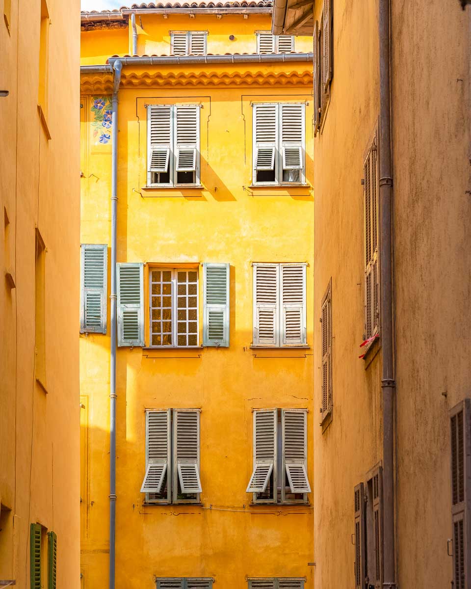 Vieux Nice Old Town in Nice France