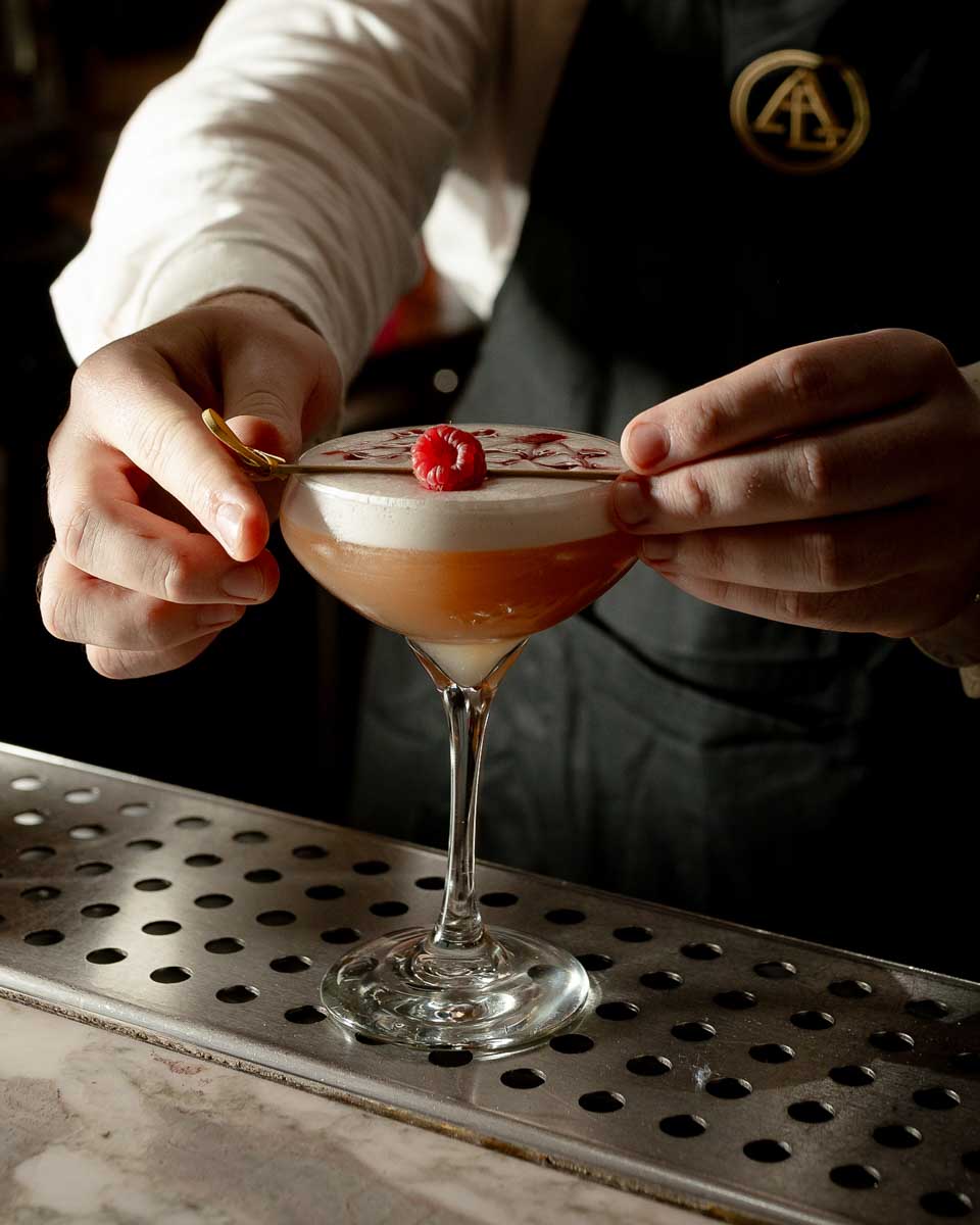 A cocktail at The Anchor Line in Glasgow