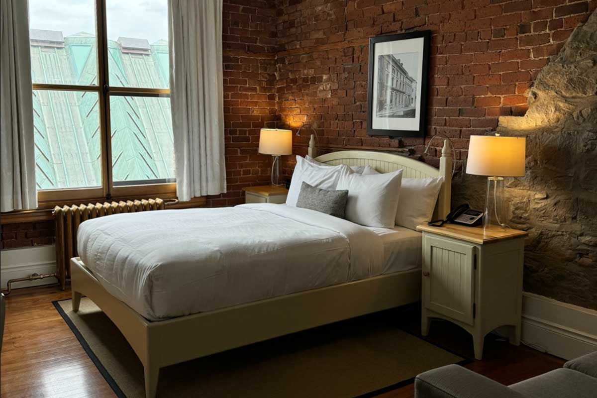 Auberge Saint-Pierre in Quebec City Quebec