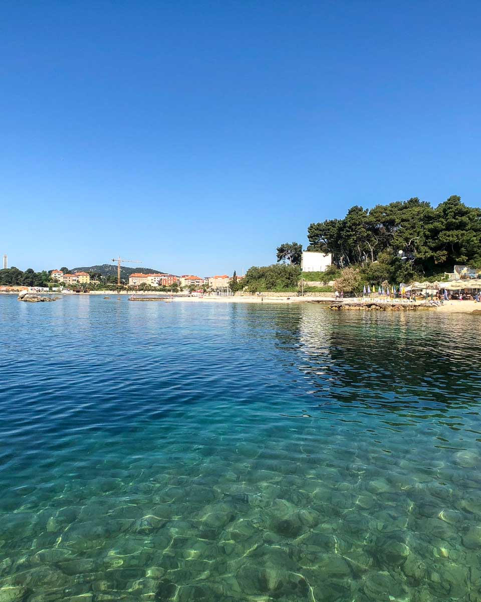 Bacvice Beach in Split Croatia