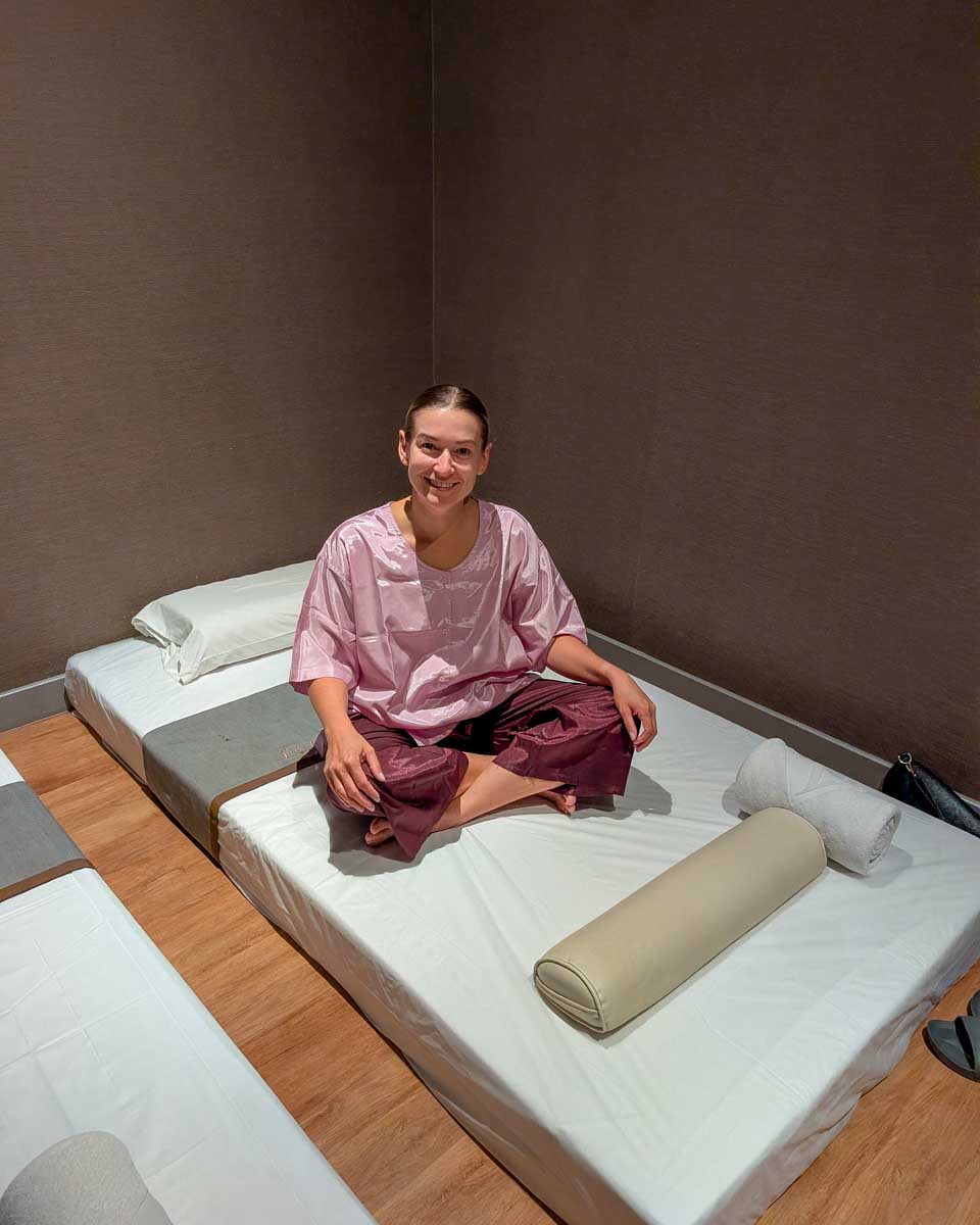 Bailey at Let's Relax Spa in Bangkok Thailand