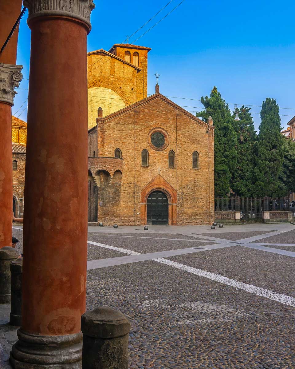 Basilica Santuario Santo Stefano in Bologna Italy