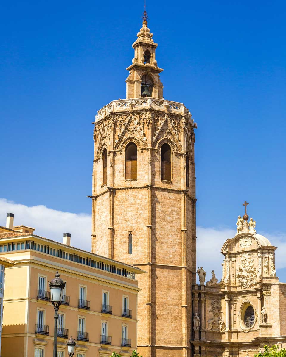 Bell tower in Valencia, Spain_