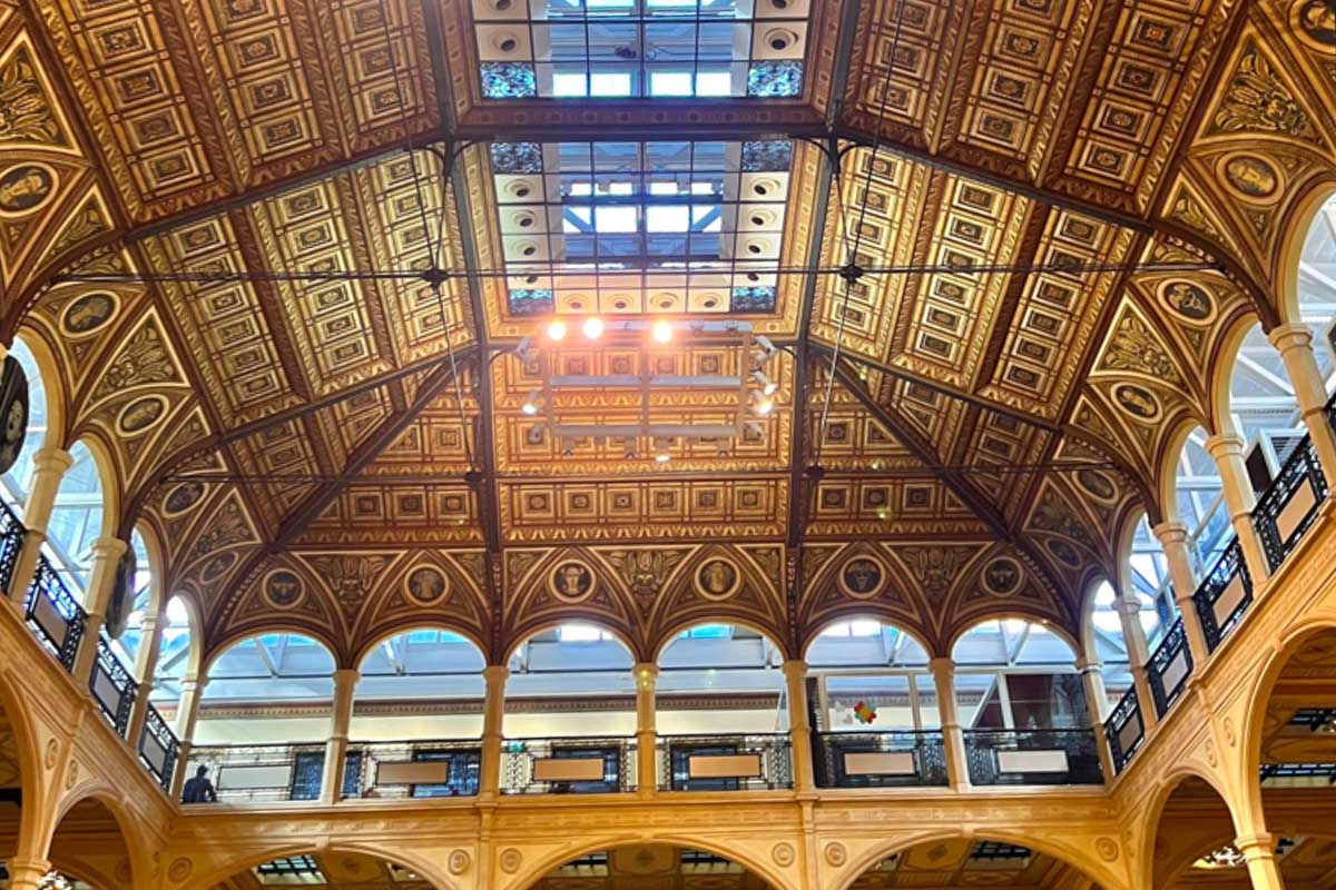 Biblioteca Salaborsa in Bologna Italy