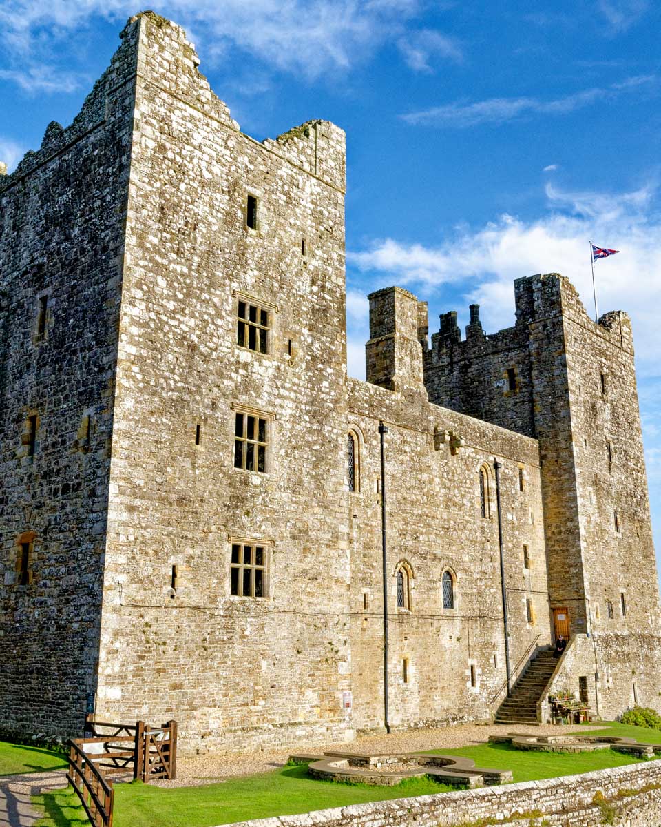 Bolton Castle seen on a tour of Yorkshire Dales from York United Kingdom
