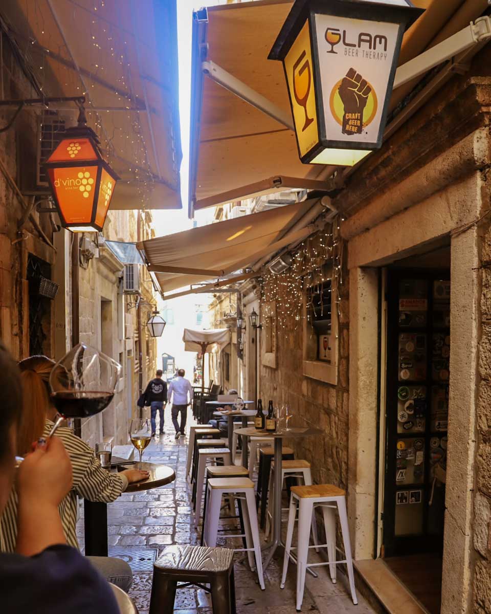 D'vino Wine Bar Dubrovnik in Dubrovnik Croatia