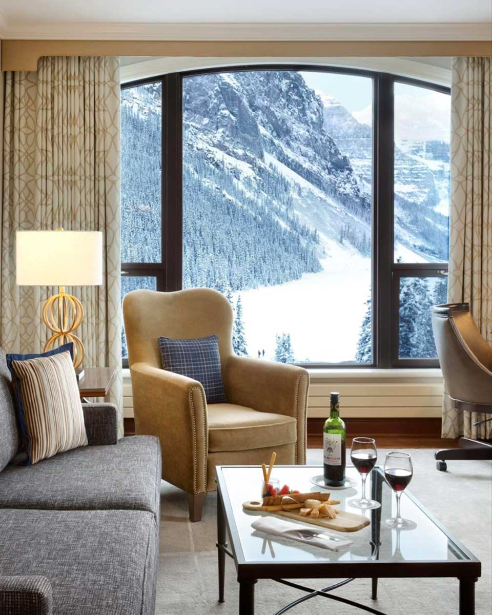 Fairmont Chateau Lake Louise in Lake Louise near Banff Canada 1