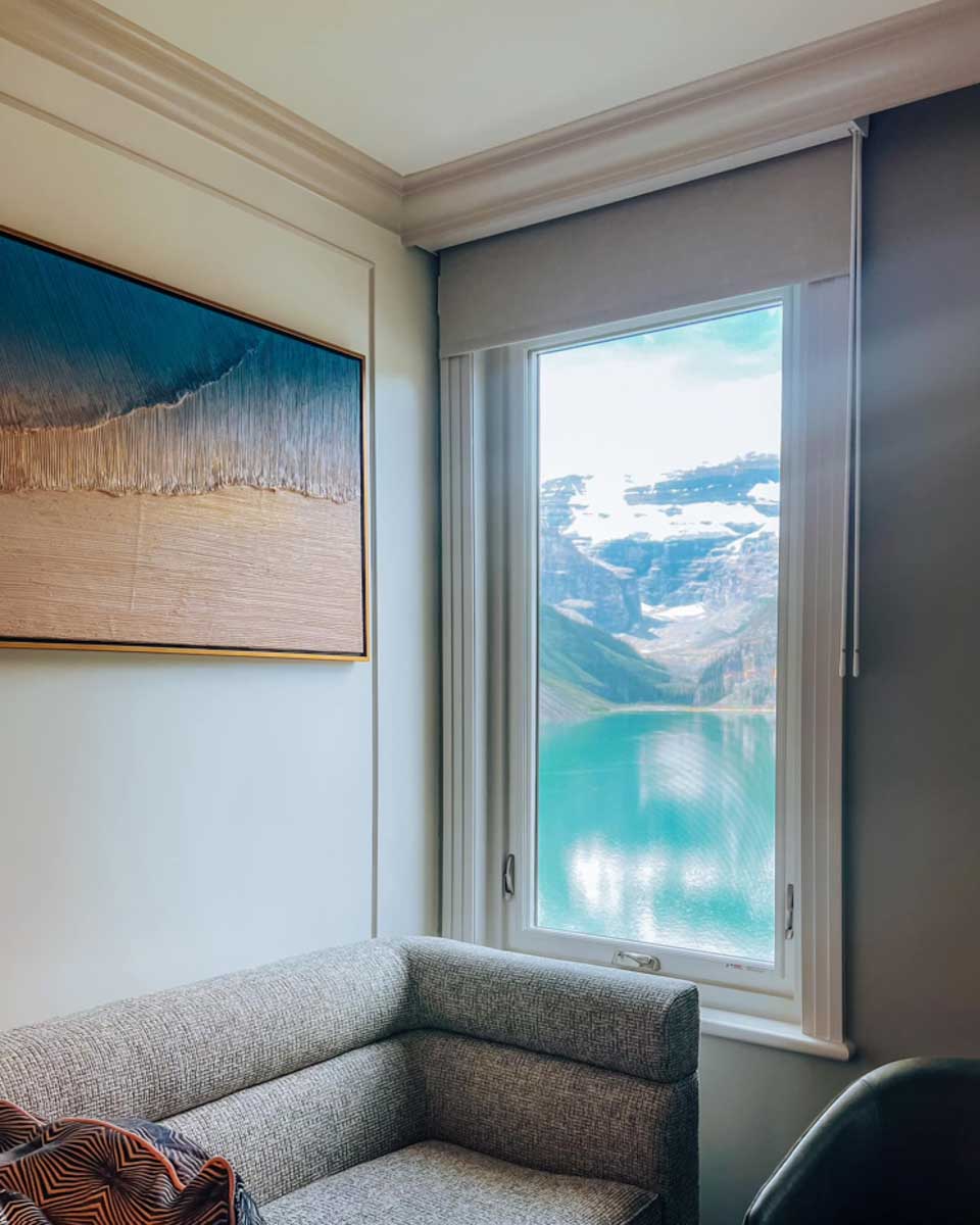 Fairmont Chateau Lake Louise in Lake Louise near Banff Canada