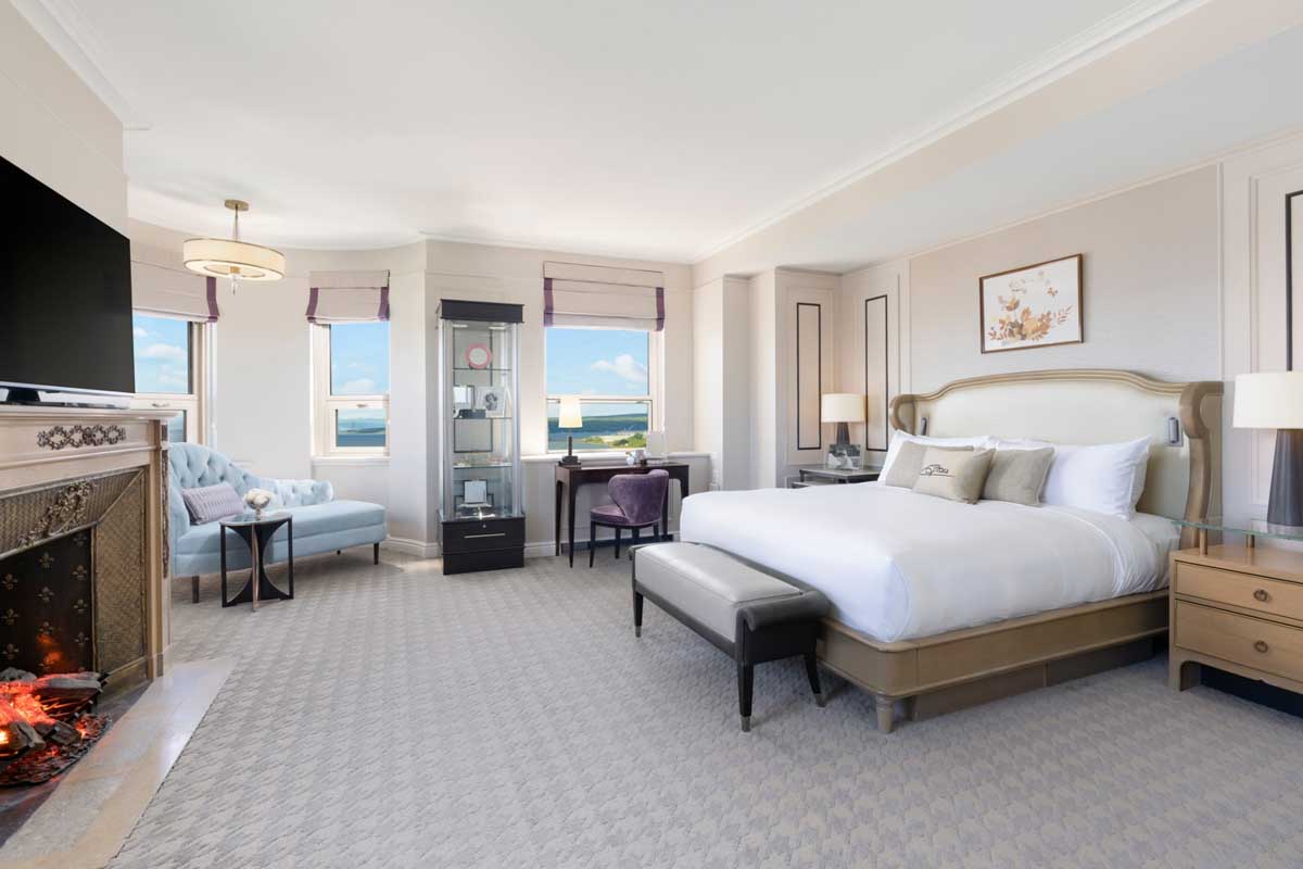 Fairmont Le Château Frontenac in Quebec City Quebec