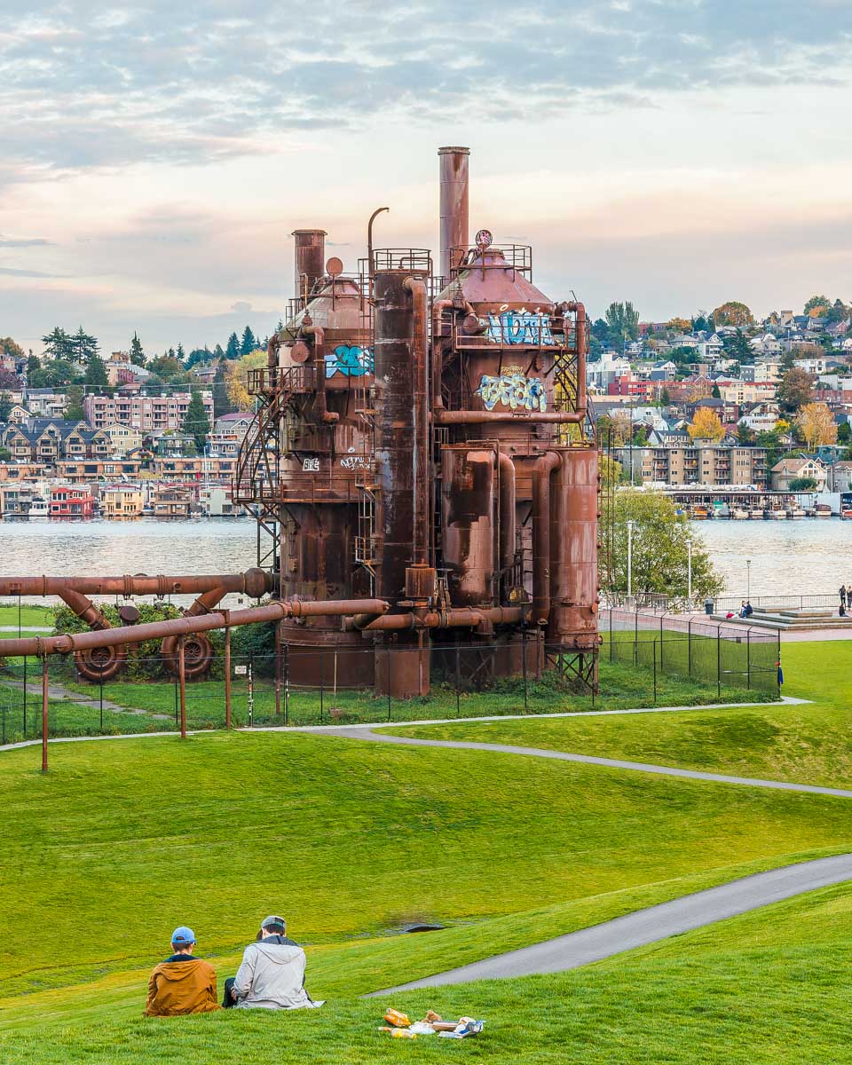 Gasworks Park in Seattle Washington