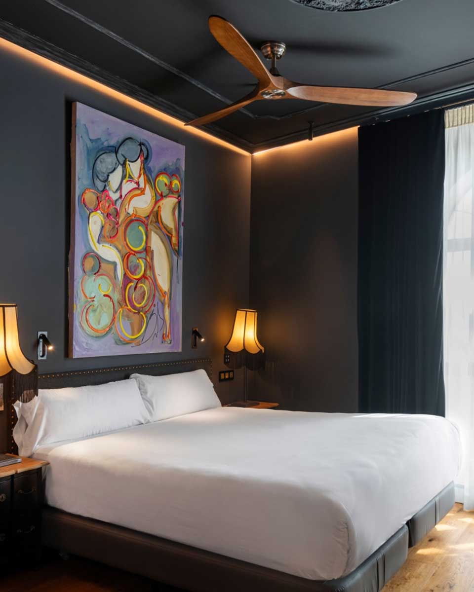 Hotel Lobby in Seville Spain