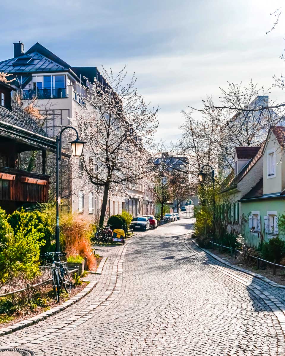 Houses in Haidhausen Munich Germany