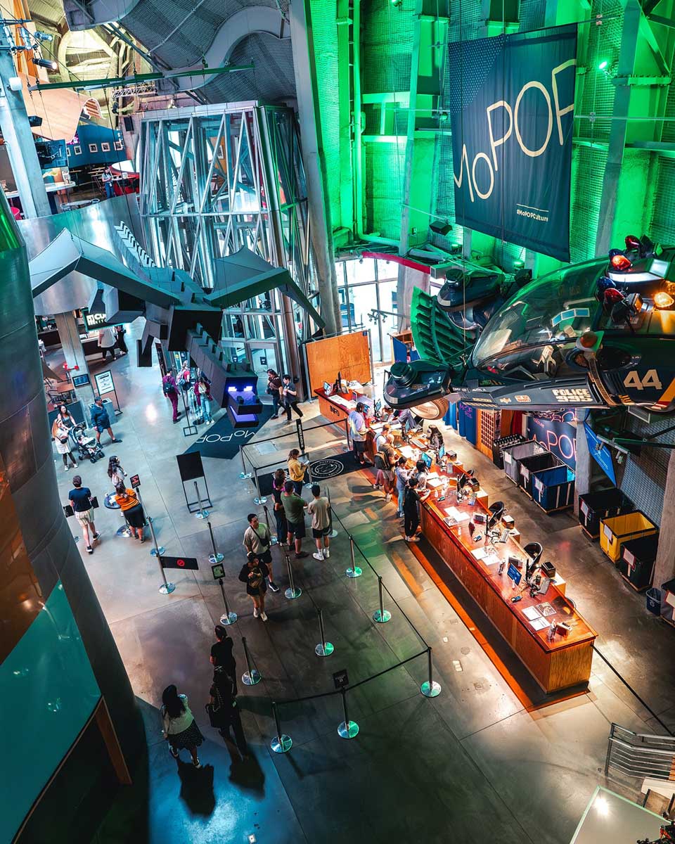 Museum of Pop Culture in Seattle Washington