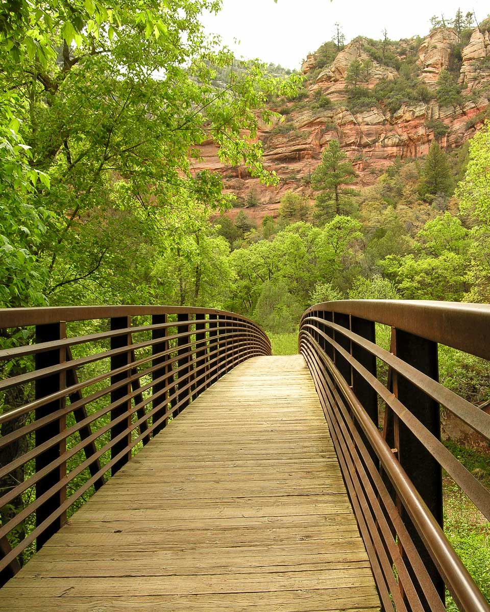 Oak Creek Canyon seen in Sedona Arizona