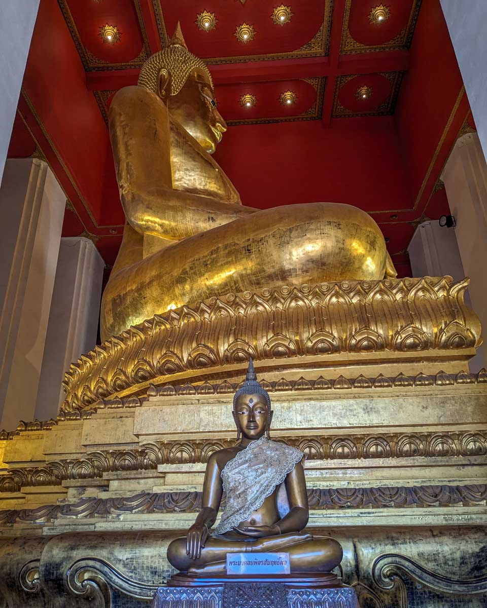 Part of Ayutthaya seen on a tour from Bangkok Thailand