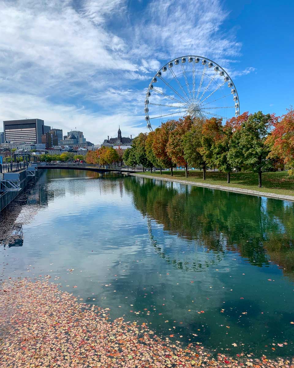 Part of Old Port seen on a bike tour of Montreal Quebec