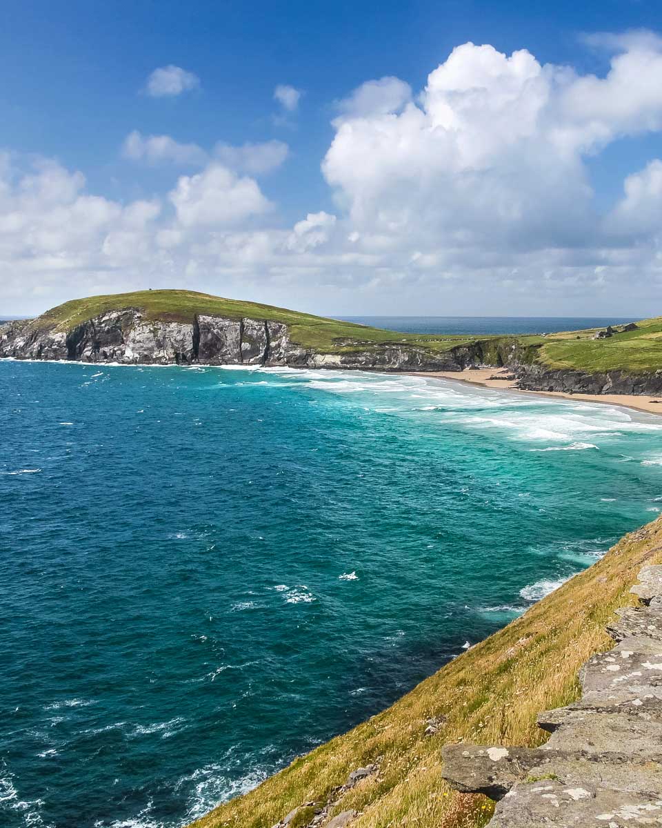 Part of the road on the Ring of Kerry seen on a tour from Cork Ireland