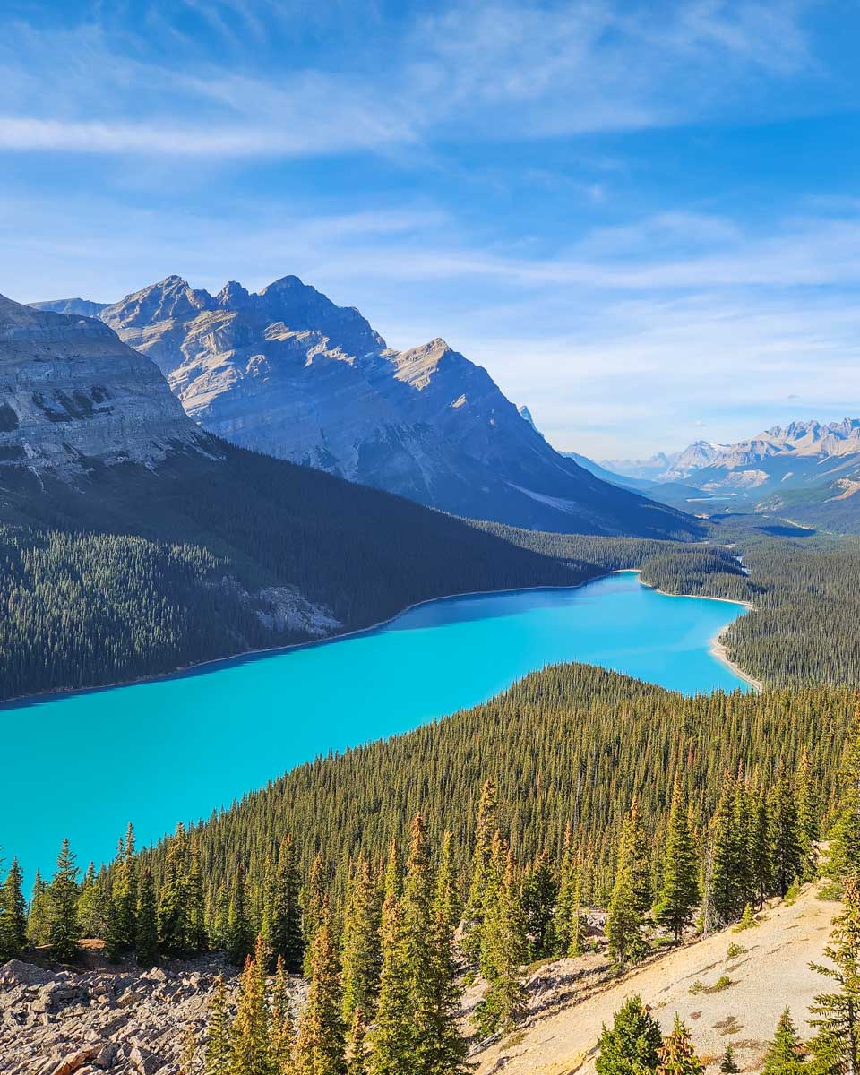 Peyto-Lake-Canada-seen on a tour of the icefields parkway