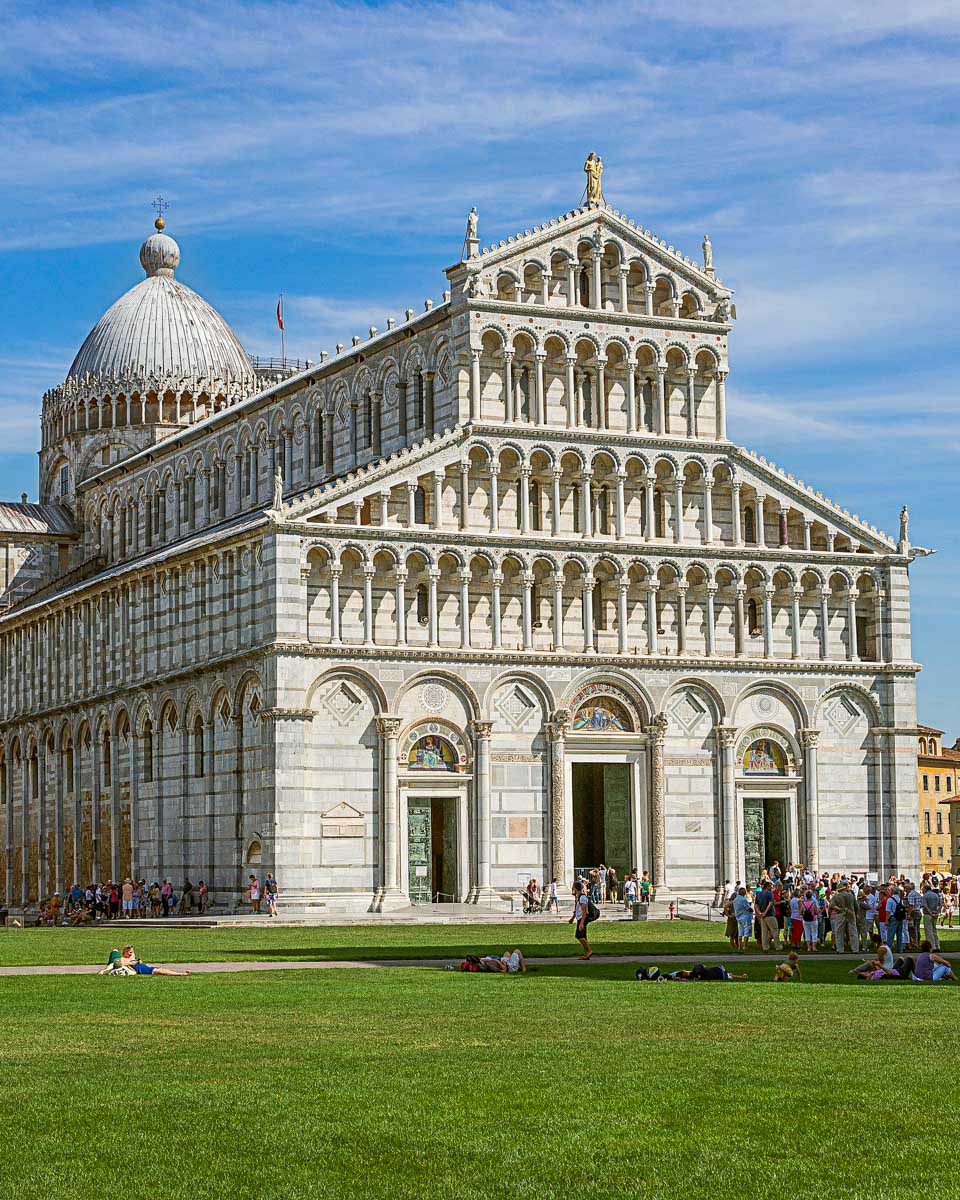 Pisa-Cathedral-in-Pisa-Italy on a tour of Tuscany from Florence Italy