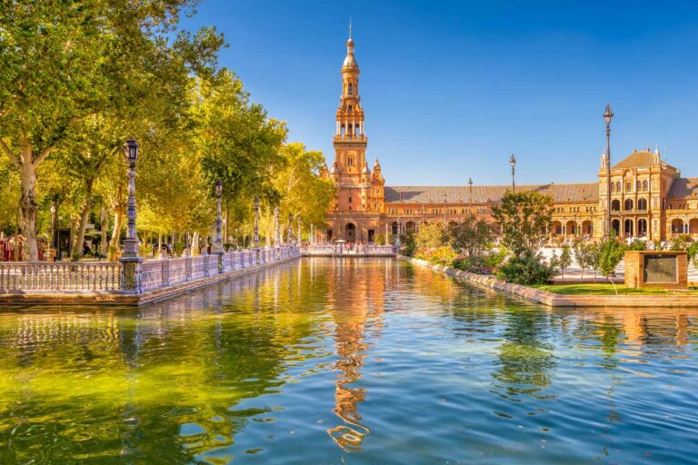 Plaza de Espana in Seville Spain 1