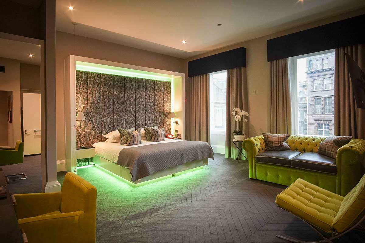 The Rutland Hotel in Edinburgh Scotland