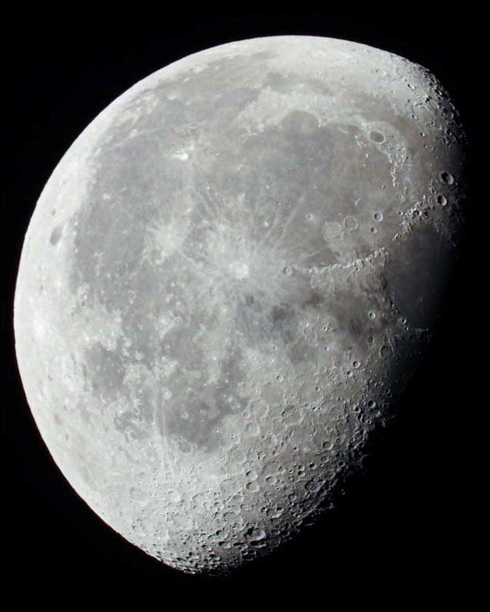 The-moon-through-a-telescope-at-the-Jasper-Planetarium-Canada
