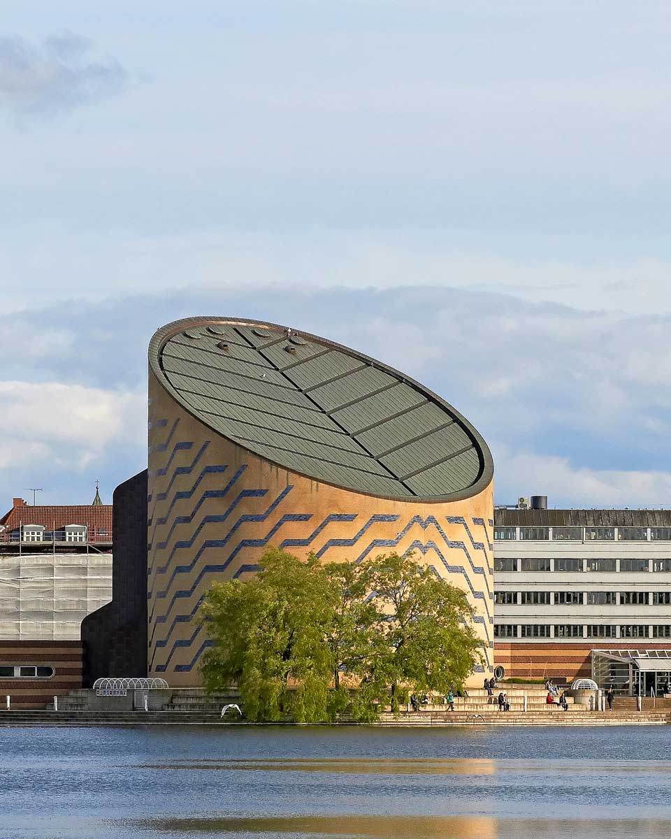 The planetarium in Copenhagen Denmark on The Lakes