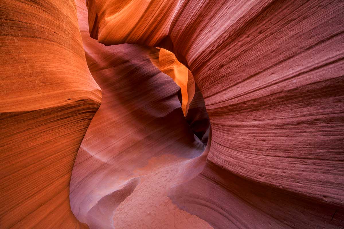 Views of Antelope Canyon seen on a tour from Page Arizona (1)