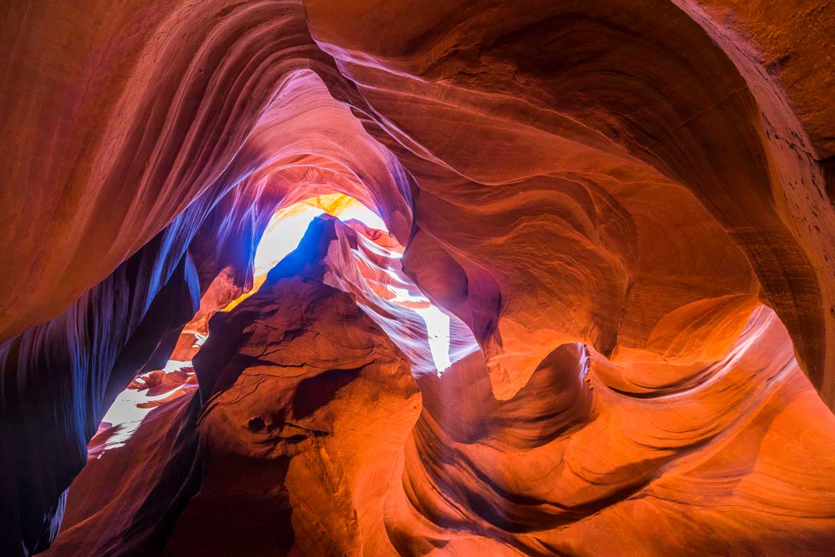 Views of Antelope Canyon seen on a tour from Page Arizona (2)