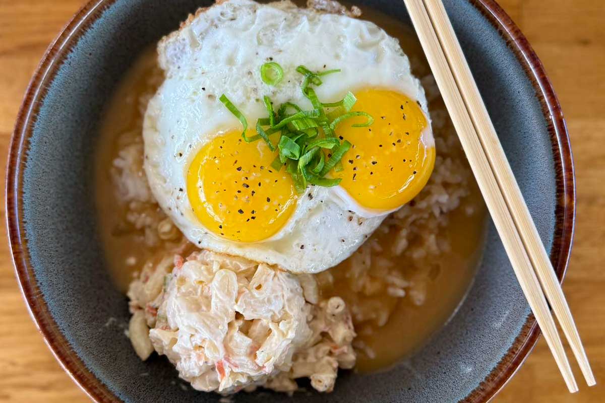 Aloha Mixed Plate in Maui Hawaii