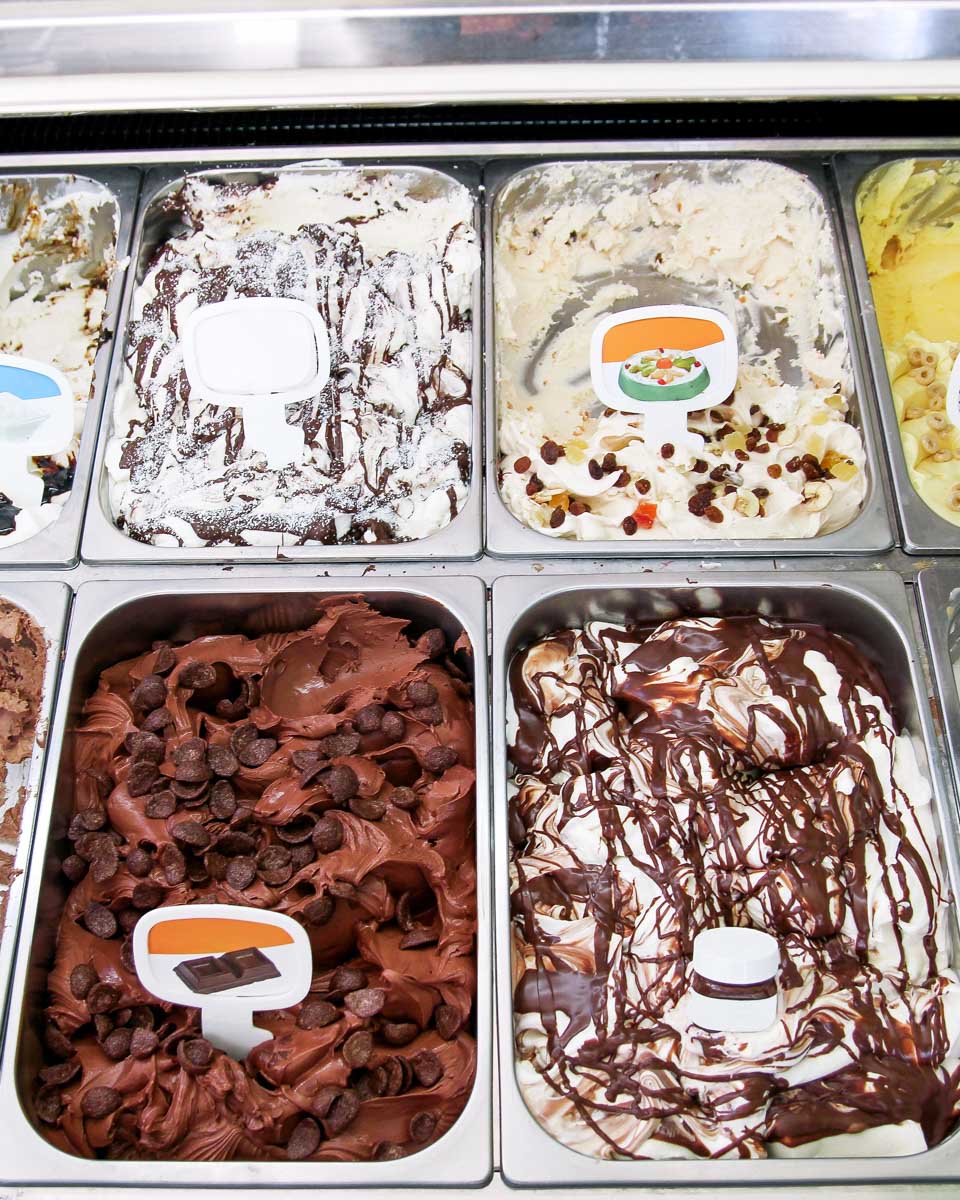 Gelato eaten in Portland Maine